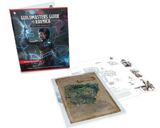 DND GUIDE TO RAVNICA RPG MAP PACK Accessori Hasbro/wizards Of The Coast