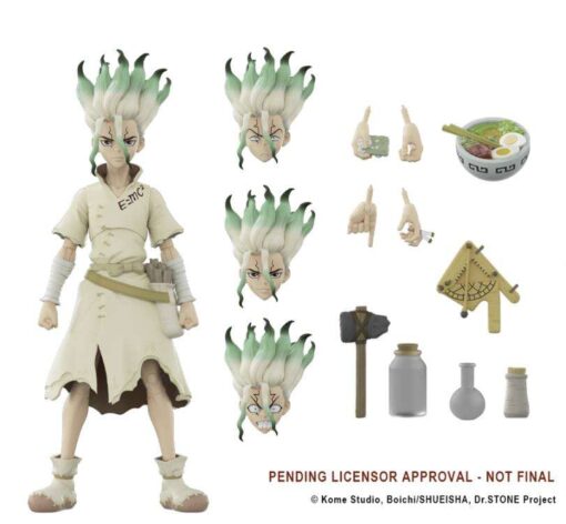 Dr. Stone Senku Action Figura Action Figura Boss Fight Studio