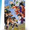 DRAGON BALL BATTLE CLASH WOOD PRINT STAMPA SU LEGNO PYRAMID INTERNATIONAL