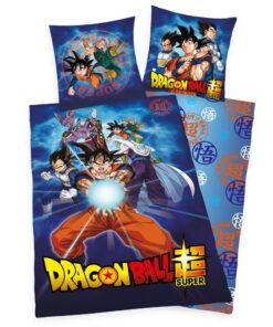 Dragon Ball Super Set Copripiumino Letto  135 x 200 cm Federa 80 x 80 cm