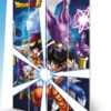 DRAGON BALL GOD DESTRUCTION WOOD PRINT STAMPA SU LEGNO PYRAMID INTERNATIONAL