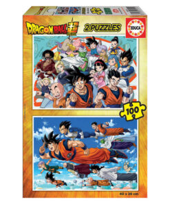 Dragon Ball Puzzle 2x100 Pezzi Educa Borras