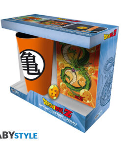 Dragon Ball - Xxl Glass + Spilla + Pocket Agenda "dragon Ball"