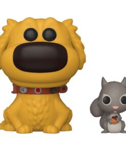 Dug Days Pop & Buddy Disney Vinile Figura Dug W/squirrel 9 Cm Funko