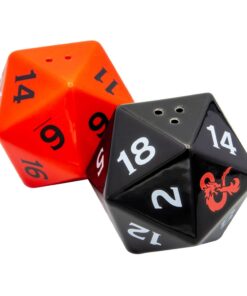 Dungeons & Dragons 3d Salt E Pepper Shaker Dice Joy Toy (it)