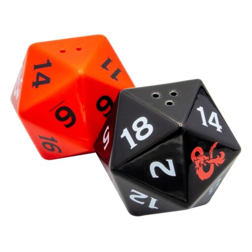 Dungeons & Dragons 3d Salt E Pepper Shaker Dice Joy Toy (it)