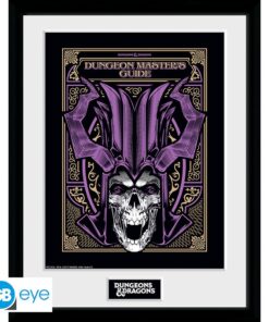 DUNGEONS & DRAGONS - Framed print "Master's Guide" (30x40)