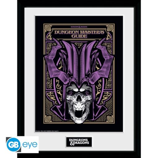 DUNGEONS & DRAGONS - Framed print "Master's Guide" (30x40)