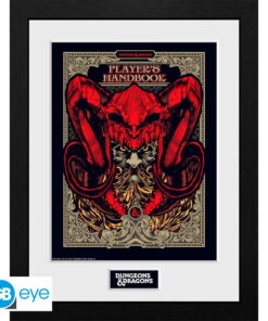 DUNGEONS & DRAGONS - Framed print "Players Handbook" (30x40)