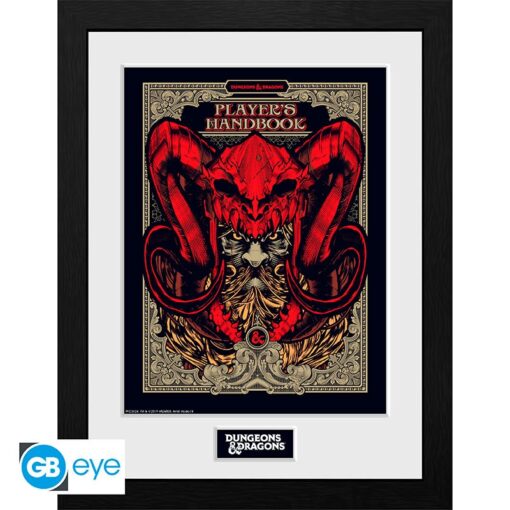 DUNGEONS & DRAGONS - Framed print "Players Handbook" (30x40)