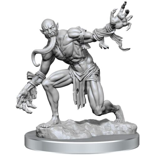 Dungeons & Dragons Frameworks Miniatures Model Kit 2-pack Ghast & Ghoul Wizkids