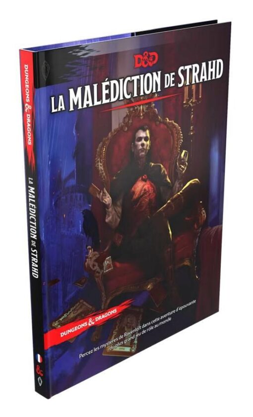 Dungeons & Dragons RPG Adventure La Malédiction De Strahd French Wizards of the Coast