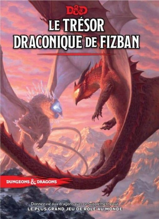 Dungeons & Dragons RPG Le Trésor Draconique De Fizban French Wizards of the Coast