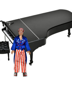 Elton John Clothed Action Figura Live In '76 Deluxe Set 20 Cm Neca