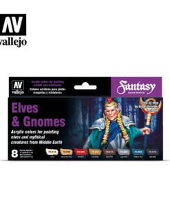 Elves E Gnomes (8) Color Set 70242 Colori Vallejo