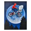 E.t. The Extra-terrestrial Action Figura Elliott & E.t. On Bicycle 13 Cm Neca