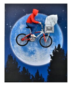 E.t. The Extra-terrestrial Action Figura Elliott & E.t. On Bicycle 13 Cm Neca