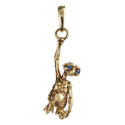 E.t. The Extra-terrestrial Braccialetto Ciondolo Lumos E.t. (gold Plated) Noble Collection