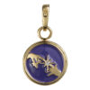 E.t. The Extra-terrestrial Braccialetto Ciondolo Lumos I'll Be Right Here (gold Plated) Noble Collection