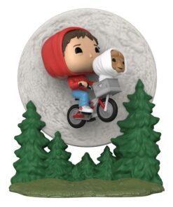 E.t. The Extra-terrestrial Pop! Moment Vinile Figura Elliot E Et Flying (gitd) 9 Cm Funko