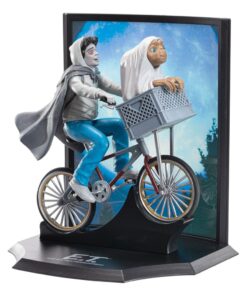 E.t. Toyllectible Treasure Statua E.t. E Elliott Over The Moon 13 Cm Noble Collection