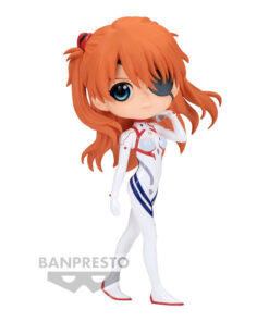 Evangelion 3.0 Asuka Shikinami Langley Plugsuit Style Ver. B Q Posket Figura 14cm Banpresto