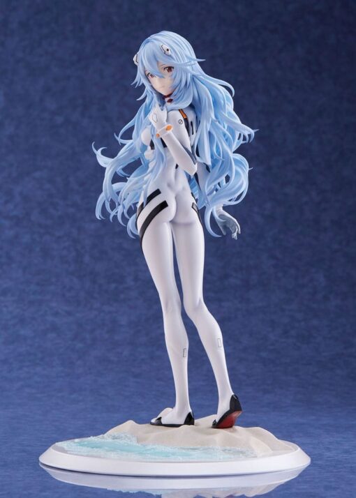 Evangelion: 3.0+1.0 Thrice Upon A Time Pvc Statua 1/7 Rei Ayanami (voyage End) 26 Cm Claynel