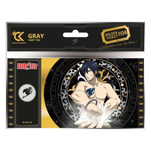 Fairy Tail Golden Ticket Black Edition -04 Gray Case  Cartoon Kingdom