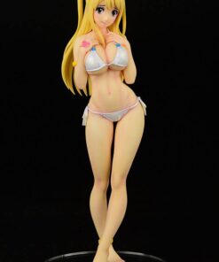 Fairy Tail Pvc Statua 1/6 Lucy Heartfilia Swimsuit Pure In Heart 27 Cm Orca Toys