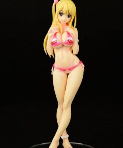 Fairy Tail Pvc Statua 1/6 Lucy Heartfilia Swimsuit Pure In Heart Maxcute Ver. 27 Cm Orca Toys