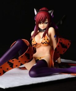 Fairy Tail Statua 1/6 Erza Scarlet - Halloween Cat Gravure_style 13 Cm Orca Toys