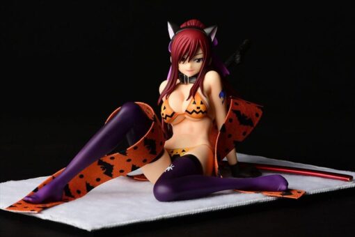 Fairy Tail Statua 1/6 Erza Scarlet - Halloween Cat Gravure_style 13 Cm Orca Toys