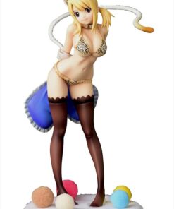 Fairy Tail Statua 1/6 Lucy Heartfilia - Leopard Print Cat Gravure_style 25 Cm Orca Toys