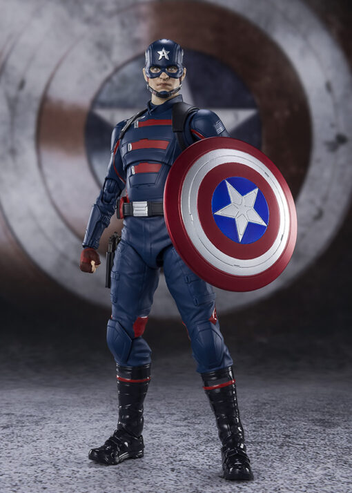 Falcon E Winter Soldier Capt America Action Figura Bandai