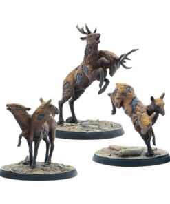 FALLOUT WW CREATURES RADSTAG HERD Miniature E Modellismo Modiphius