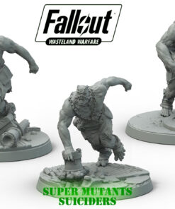 FALLOUT WW SUPER MUTANTS SUICIDERS GIOCO DA TAVOLO MODIPHIUS