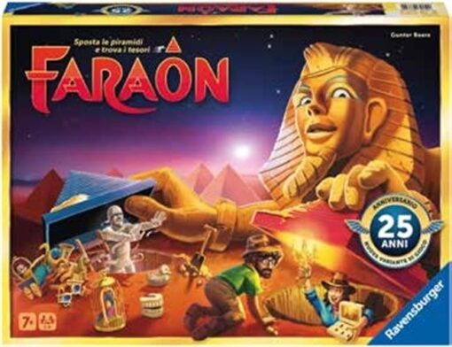 Faraon Edizione 25 Anniversario Gioco Da Tavolo Ravensburger