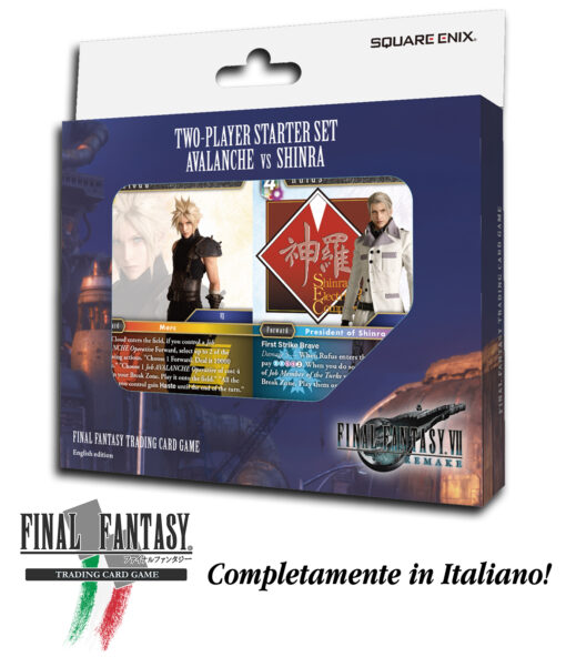 FFTCG VS DECKS AVALANCHE & SHINRA(6) GIOCO DA TAVOLO SQUARE ENIX