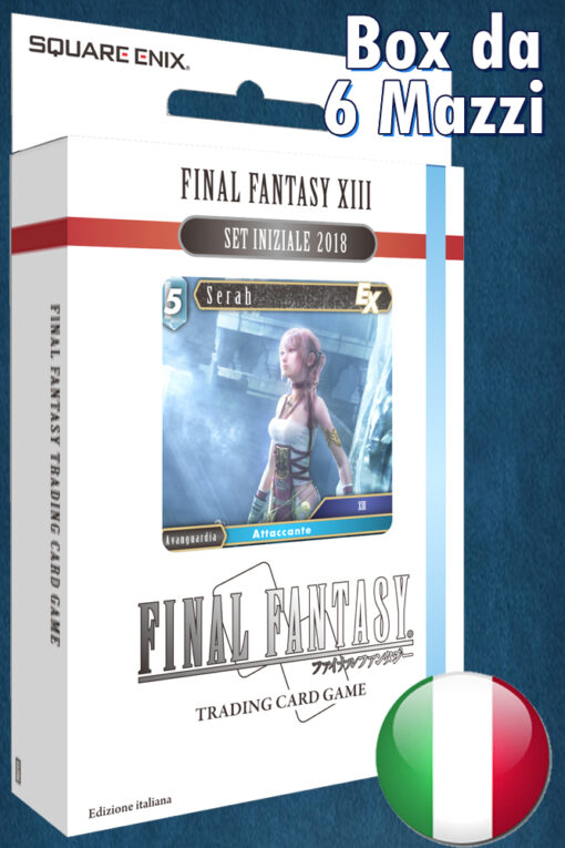 Final Fantasy XIII FFTCG Starter Deck 2018 Italiano Square Enix