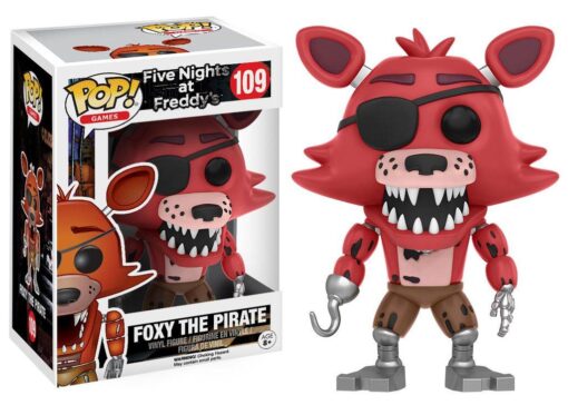 Five Nights At Freddy's Pop! Games Vinile Figura Foxy The Pirate 9 Cm Funko