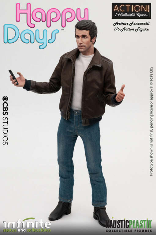 Fonzie Happy Days 1/6 Af Reguar Action Figura Infinite Statue