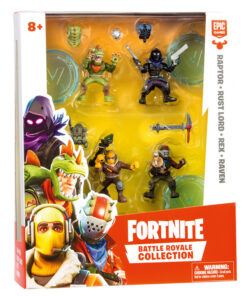 FORTNITE 4 PERSONAGGI SQUAD PACK - ACTION FIGURES