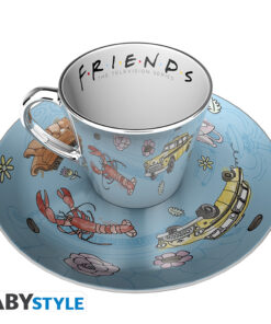 Friends - Mirror Tazza & Set Di Piatti - Pattern