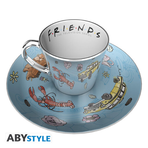 Friends - Mirror Tazza & Set Di Piatti - Pattern