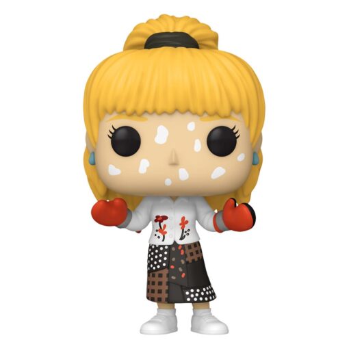 Friends Pop! Tv Vinile Figura Phoebe W/ Chicken Pox 9 Cm Funko