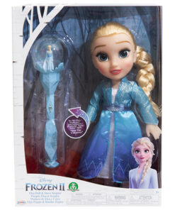 FROZEN 2 ELSA-ANNA SCETTRO MUSICALE DISNEY - BAMBOLE E ACCESSORI