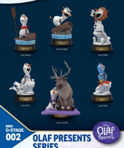 Frozen Mini Diorama Stage Statuas 6-pack Olaf Presents 12 Cm Beast Kingdom Toys