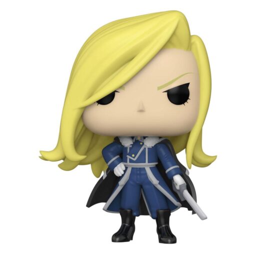 Fullmetal Alchemist Brotherhood Pop! Animation Vinile Figura Olivier Armstrong Con Sword 9 Cm Funko