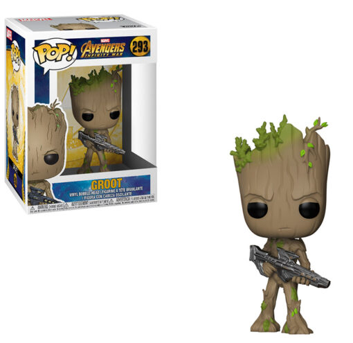 FUNKO POP MARVEL-AV.I.WAR: GROOT FIGURES - ACTION