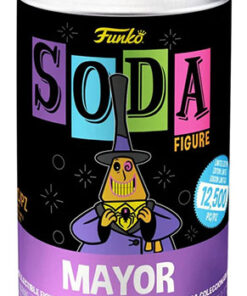 Funko Soda Nightmare B.c. Mayor Blacklight W/chase Disney Before Natale